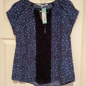 NWT Collective Concepts short sleeved blouse